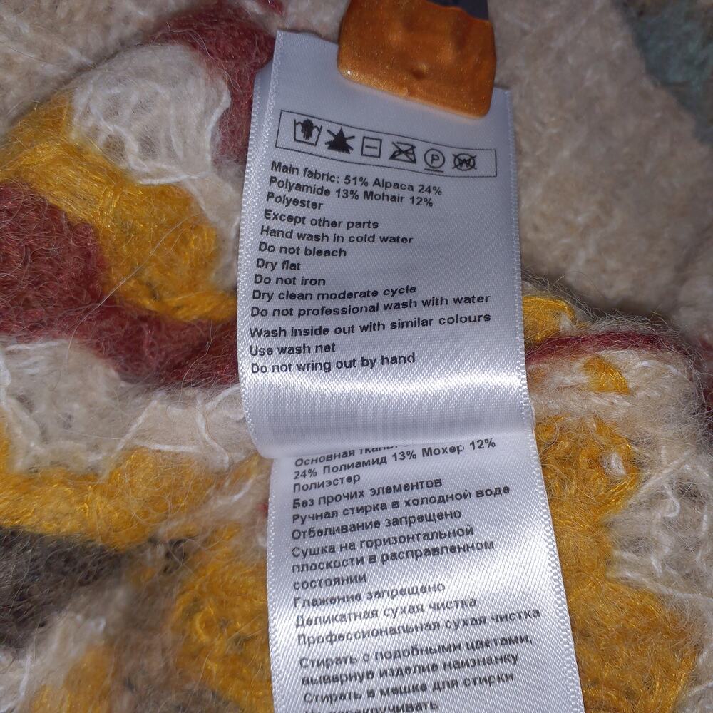Ba&sh Cozy Multicolor Wade Size 0 Sweater - Picture 5 of 5